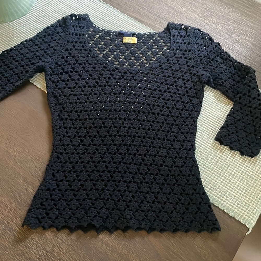 Ann Taylor Handknit Summer Sweater
